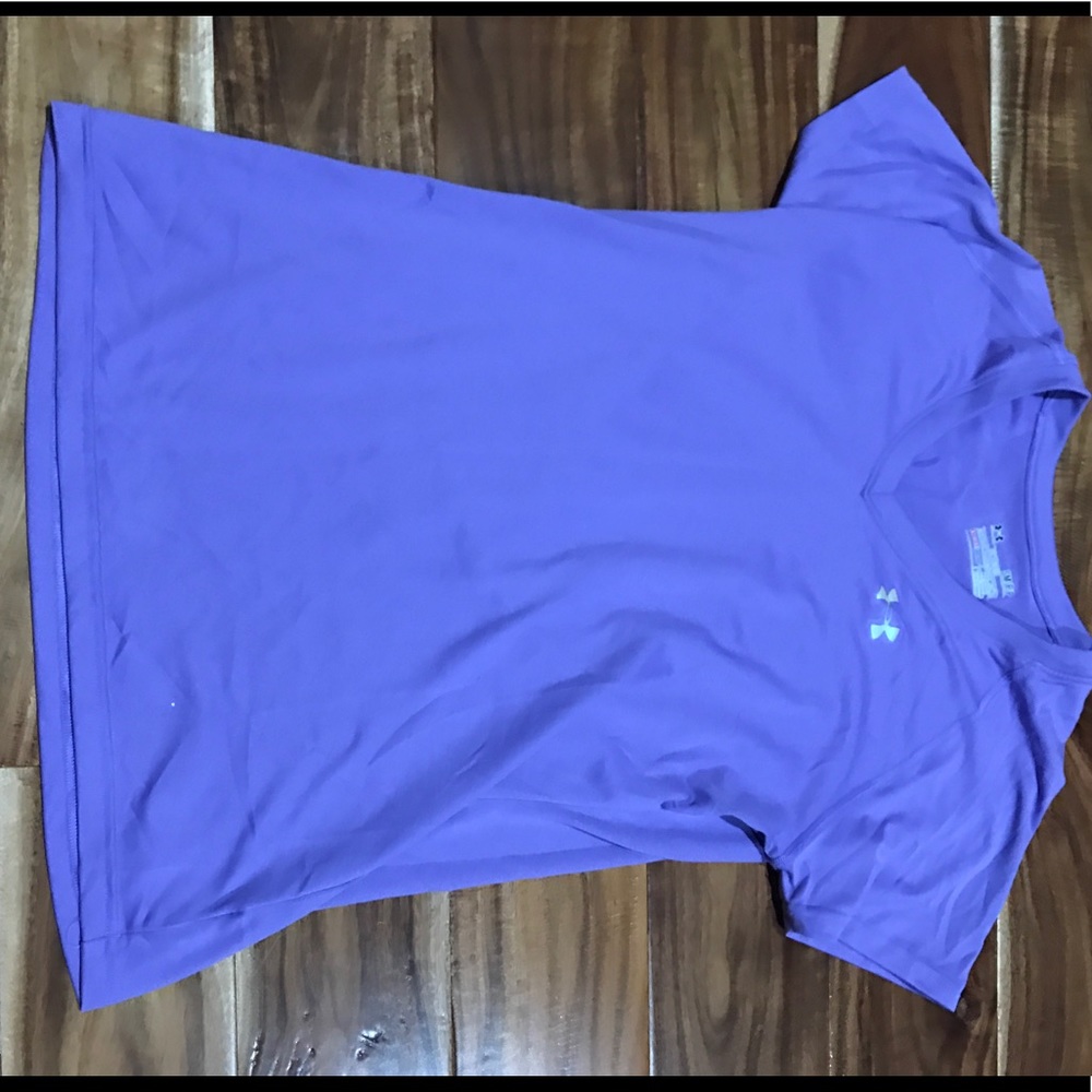 Purple Tshirt Under Armour